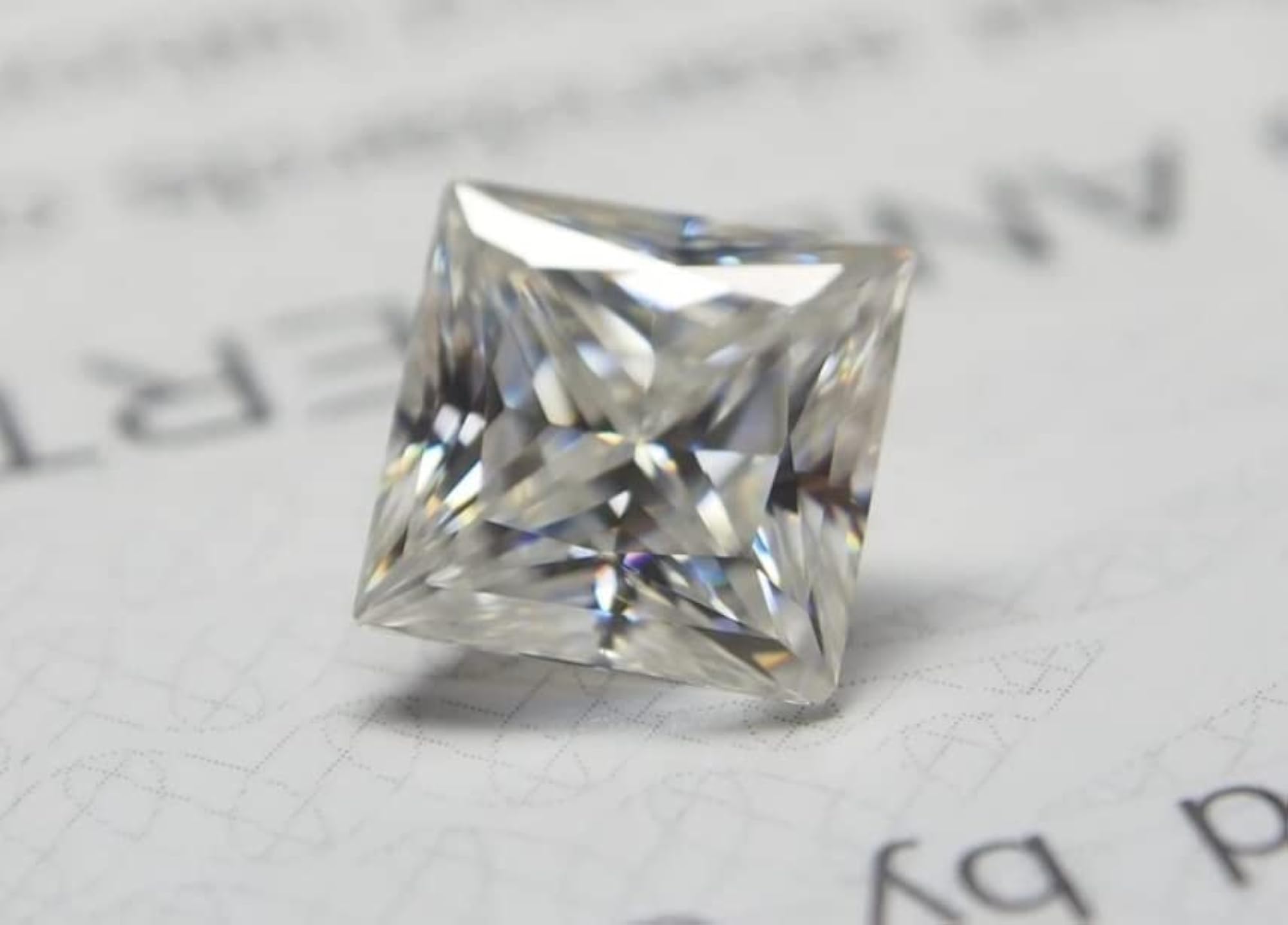 0.75 Carat Moissanite Stone Chokor Gemstone
